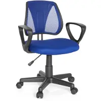Hjh OFFICE KIDDY CD - Kinderdrehstuhl Dunkelblau