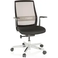 Hjh OFFICE FOUNTAINE PRO - High End Bürostuhl Schwarz