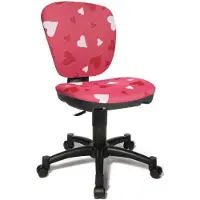 Topstar MAXX KID - Kinderdrehstuhl Pink Stoff
