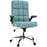 MyBuero Home Office Chefsessel RELAX WD 100 Stoff Höhenverstellbarer Computerstuhl, Bürostuhl mit abklappbaren Armlehnen