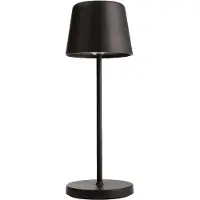 Deko-light , Akkuleuchte, Canis Mini, 2,3 W, 2200/3000 K, Schwarz, 110 lm, Eingangsspannung: 3.7 V/DC, Aluminiumdruckguss, Matt, IP 65
