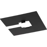 SLV 1 SYSTEM, Abdeckung, L: 10 B: 10 cm, schwarz 1008149