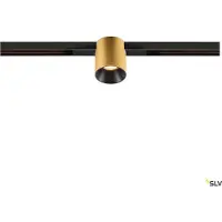SLV 1008947 FIX-IT!, 48V, DALI, rund, Standard track, Spot, 2700K, 6.6 W, 36°, gold / schwarz