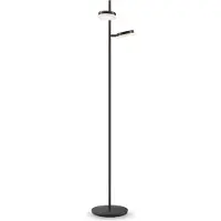 Maytoni LED Stehleuchte Fad in Schwarz 2x 6W 1000lm