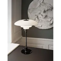 Louis Poulsen PH 3½-2½ Glastischlampe schwarz