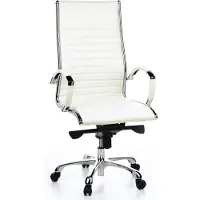 Hjh OFFICE PARMA 20 - Profi Chefsessel Cremeweiß