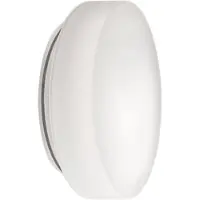 Zafferano Wand- und Deckenleuchte, Glas und Metall, 320x320x88 mm, LED 16.0 Watt, mit Bewegungsmelder, mattweiß