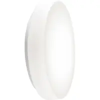 Zafferano Wand- und Deckenleuchte, Glas und Metall, ø 500x120 mm, LED 28.0 Watt, dimmbar TRIAC, 3000K, IP20, Farbwiedergabe CRI 90, weiß