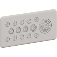 Striebel & John CZF4 Flansch für Rohreinführung oben, ComfortLine 2CPX052438R9999