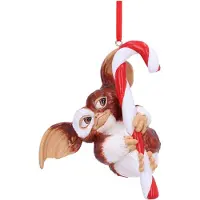 Nemesis Now Gremlins Gizmo Candy Cane Hanging Ornament 11cm