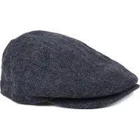 Barbour Barlow Baskenmütze Herringbone Dunkelblau