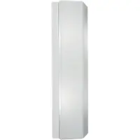Zafferano Wandleuchte, satiniertes Triplex-Opalglas und Metall, 100x370x80 mm, LED 20 Watt, 3000K, IP20, weiß