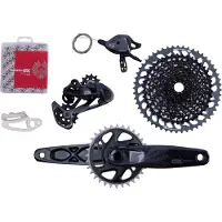 Sram Komplette Gruppe Kettenschaltung/Trigger/Fußpedal/Kette/Kassette GX Eagle Dub Lunar 32T