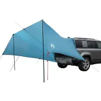 vidaXL Fahrzeugmarkise Blau 518 x 580 x 215 cm Polyester und Stahl