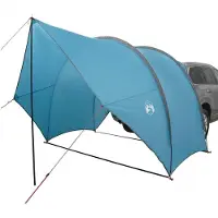 vidaXL Heck-Awnings wasserfest 405 x 280 x 220 cm Blau