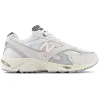 New Balance Unisex. U880RV1_LI Leder-Sneaker 880R, grau (44), Wohnung, Spaltleder, Schnürsenkel, Lässig