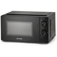 Hisense Gorenje MO20CE1B5, Arbeitsplatte, Kombi-Mikrowelle, 20 l, 700 W, Drehregler, Schwarz