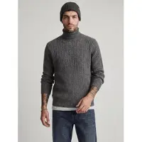 R.D.D. ROYAL DENIM DIVISION Rdd Einfarbig Rollkragenpullover