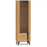 Petits-meubles VITRINE Soah Holz und Schwarz