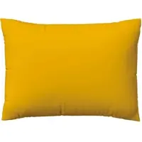 Schlafgut Woven Satin Bettwäsche Kissenbezug einzeln 70x90 cm | yellow-deep - gelb