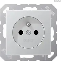 JUNG Steckdose 1f alu A UP m.BS IP20 ZP A1520FKIAL