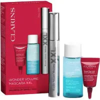 Clarins Mascara Wonder Volume XXL Set, Schwarz, Volumengebend, 3 Stück(e)