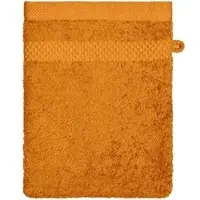 Dyckhoff Waschlappen Planet Set, mango, 16 x 21 cm, Waschhandschuh, aus 100% Baumwolle, 450 g/m2, 6 Stück