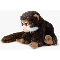 WWF - Plüschtier - Bartäffchen [Saguinus] (18cm) lebensecht Kuscheltier Stofftier Plüschfigur