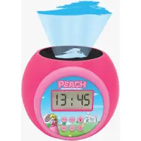 Super Mario Peach Projektionswecker mit Timer & 3-Farben-Projektion