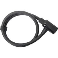 Contec Kabelschloss Powerloc 12 mm X 85 cm, Schwarz