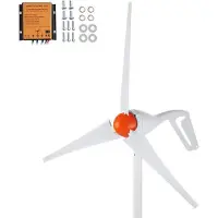 OEM 500 W Windturbinen-Set – 12 V, 3 Blätter mit MPPT-Regelaar, einstellbarer Windrichtung, Betriebsbereich ab 2,5 m/s.