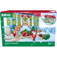 Sonstige Verlage BRIO World 33777 Adventskalender 2021 - Spaß und Spannung in der Vorweihnachtszeit mit der BRIO Holzeisenbahn - Empfohlen ab 3 Jahren
