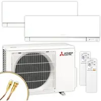 Mitsubishi Multisplit Klimaanlage | MSZ-EF | 1,8 + 2,5 kW | Weiß | Quick-Connect