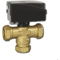 LK Armatur Deutschland GmbH LK Armatur | LK 525 3W Set | 8 Kvs | inkl. Motor 230VAC | KLV 28 mm