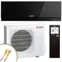 Mitsubishi Split Klimaanlage Set | MUZ/MSZ-EF50VGKB | 5,0 kW | Quick-Connect