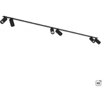 Licht-Erlebnisse Spot Aluminium Metall verstellbar Schwarz GU10 länglich Modern Strahler