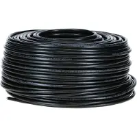 Dsit CAT5e Outdoor Netzwerkkabel, F/UTP, AWG 26/1 (Flexibel), 100 Meter, Schwarz, CCA