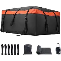 OEM 20 Kubische Fuß Dachreparaturset für Auto, 840d PVC wasserdichte Dachreparaturset mit Anti-Slip-Matte, Schlauch, 6 Haken für alle Fahrzeuge