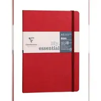 Clairefontaine 5x Notizbuch Age Bag My.essential A5 96 Blatt liniert - Rot 793462C