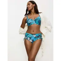 Triumph Bikini-Unterteil Summer Fleur 10222330 Blau