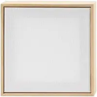 Creativ Company – Gespannte Leinwand mit Rahmen – 15,8x15,8 cm – 280 g – Weiß
