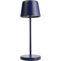 Deko-light Deko-Leuchte, Akku-Lampe, Canis Mini, 2,3 W, 2200/3000 K, Blau, 110 lm, Eingangsspannung: 3,7 V/DC, Aluminiumdruckguss, matt, IP 65