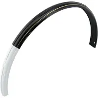 Kalloy Hartje Hartje Unisex – Erwachsene Schutzblech-03414067 Schutzblech, Schwarz,Gold, 28'/60 mm