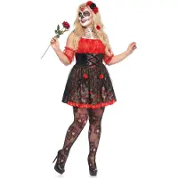 Rubies Tag der Toten - Dia De Los Muertos: Rose