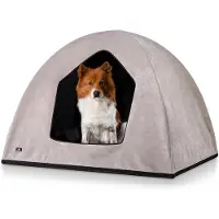OEM Hundezelt M-L 90x70x70cm Beige Hundebett