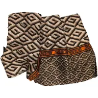 GUESS Textile Scarf, AW9066SIL90TML, For Women