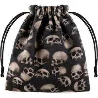 Q-workshop Würfel - Skull Fullprint Dice Bag 298789