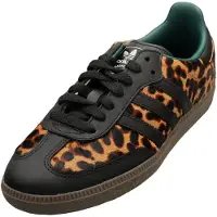 Adidas Samba OG Black Green Leopard - JI2735 - EU 37 1/3