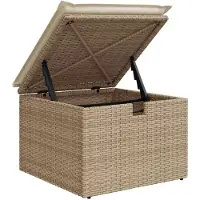 vidaXL Gartensofa-set 7 stk. Poly-Rattan
