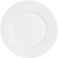 Arcoroc Everyday Uni Flacher Teller 26,5 cm, Blanc, gehärtetes Glas, spülmaschinen- & mikrowellengeeignet, 6 St